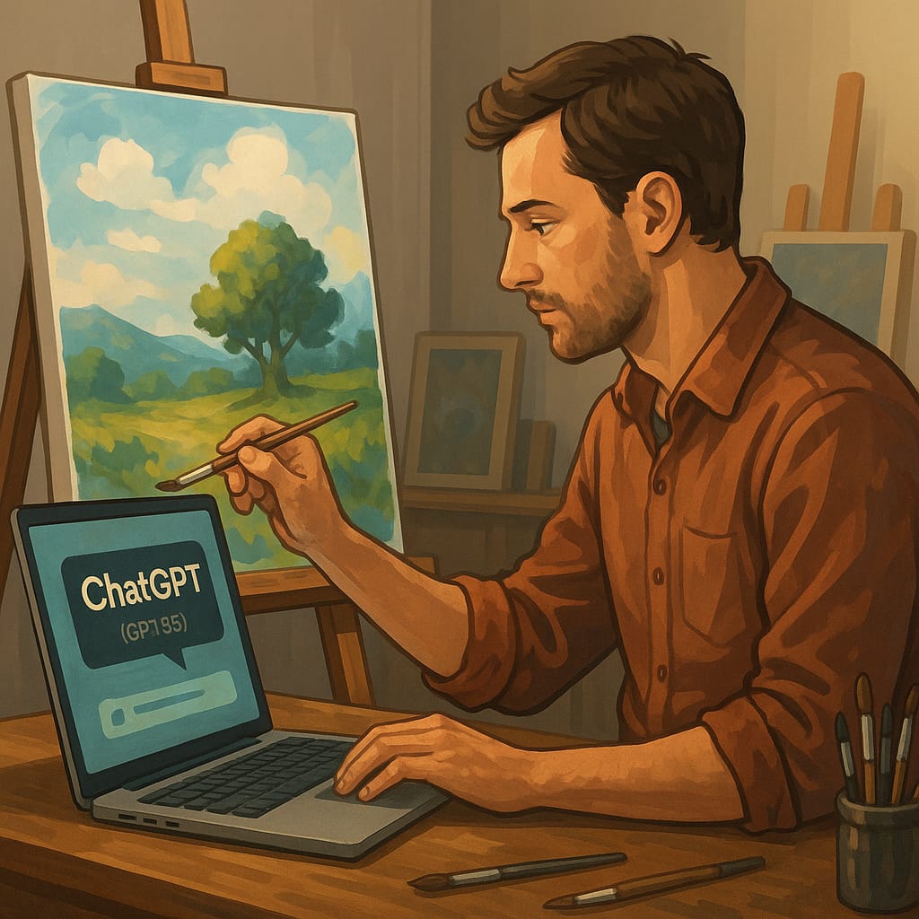 Inovasi kreatif, bagaimana seniman menggunakan ai chatgpt untuk berkarya di tahun 2025