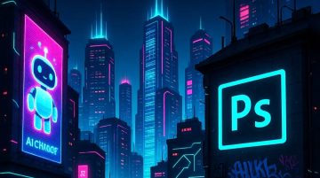 Ai dan photoshop mendorong batasan kreativitas di desain grafis