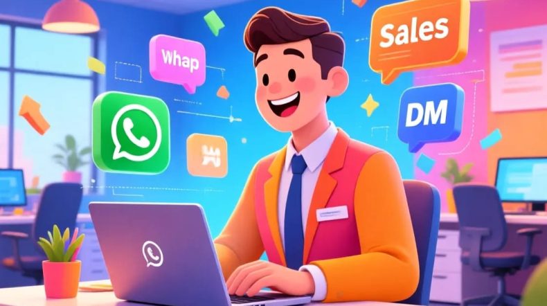 Chat marketing cara gunakan dm & whatsapp untuk tingkatkan konversi penjualan