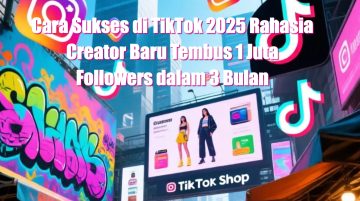 Cara Sukses di TikTok 2025 Rahasia Creator Baru Tembus 1 Juta Followers dalam 3 Bulan