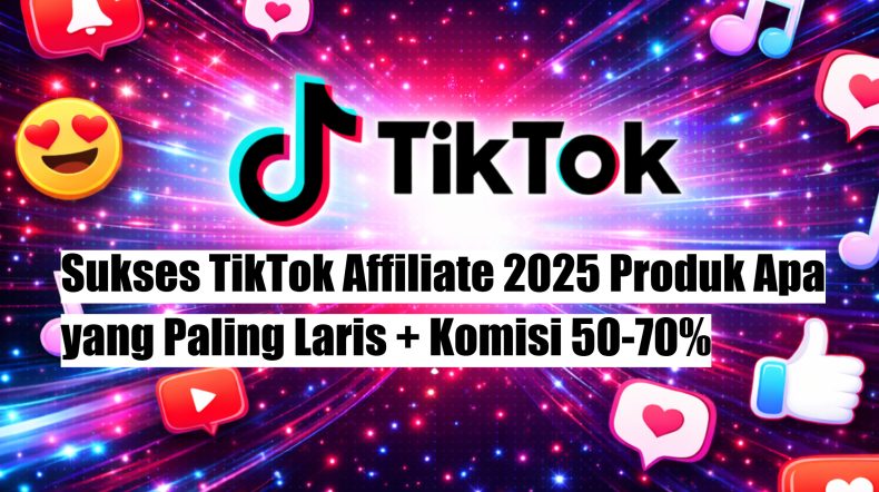 Sukses TikTok Affiliate 2025 Produk Apa yang Paling Laris + Komisi 50 70%