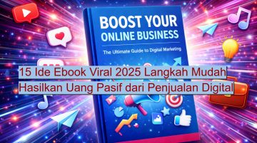 15 Ide Ebook Viral 2025 Langkah Mudah Hasilkan Uang Pasif dari Penjualan Digital