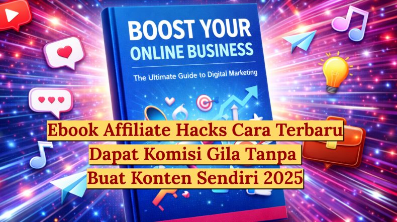 Ebook Affiliate Hacks Cara Terbaru Dapat Komisi Gila Tanpa Buat Konten Sendiri
