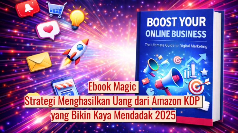 Ebook Magic Strategi Menghasilkan Uang dari Amazon KDP yang Bikin Kaya Mendadak