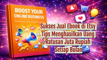 Sukses Jual Ebook di Etsy Tips Menghasilkan Uang Ratusan Juta Rupiah Setiap Bulan