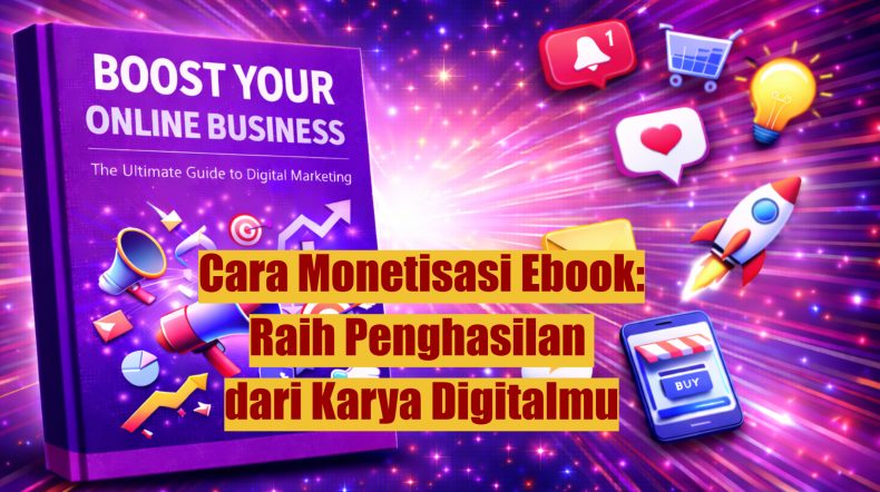 Cara Monetisasi Ebook: Raih Penghasilan dari Karya Digitalmu