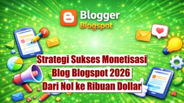 Strategi Sukses Monetisasi Blog Blogspot 2026 Dari Nol ke Ribuan Dollar