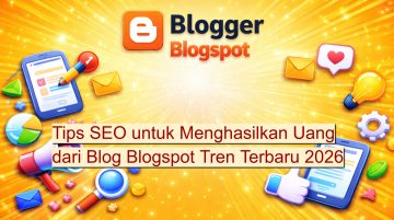 Tips SEO untuk Menghasilkan Uang dari Blog Blogspot Tren Terbaru