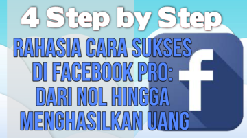 Rahasia Cara Sukses di Facebook Pro Dari Nol hingga Menghasilkan Uang