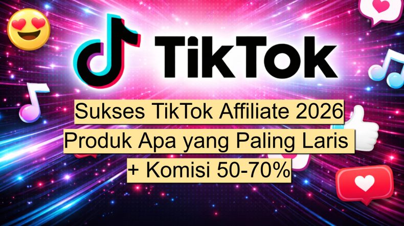Sukses TikTok Affiliate 2026 Produk Apa yang Paling Laris + Komisi 50 70%