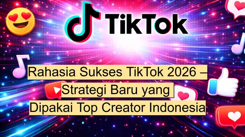 Rahasia Sukses TikTok 2026 – Strategi Baru yang Dipakai Top Creator Indonesia