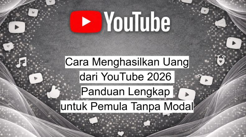Cara Menghasilkan Uang dari YouTube 2026 Panduan Lengkap untuk Pemula Tanpa Modal