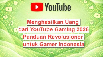 Menghasilkan Uang dari YouTube Gaming 2026 Panduan Revolusioner untuk Gamer Indonesia
