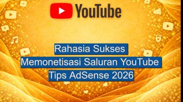 Rahasia Sukses Memonetisasi Saluran YouTube Tips AdSense